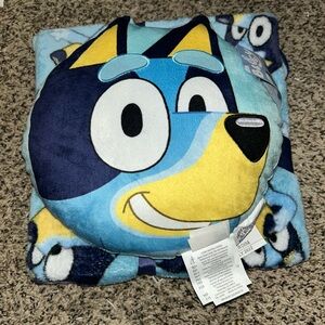 Bluey Character Blanket and Pillow Set